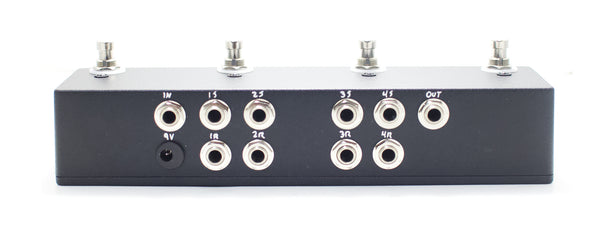 bypass loop pedal 4CH True Bypass Looper With PREMIUM Switches