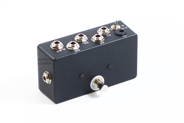 effects switcher pedal A/B Loop Selector With Amp Channel Switcher (Clean Dirty Effects Switcher)Plus Polarity Switch