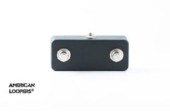 External Aux Switch For Line 6 Helix HX Stomp (2 Clickless Buttons),AUX- AMERICAN LOOPERS - MADE IN USA
