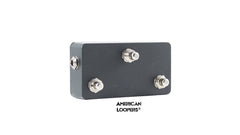 Aux Switch for Morningstar MC6 Side Jack (Three Click-less Buttons),Tap- AMERICAN LOOPERS - MADE IN USA
