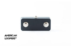 Mini Aux Switch for Morningstar MC3 MC6 MC8 (TWO Click-less Buttons),AUX- AMERICAN LOOPERS - MADE IN USA