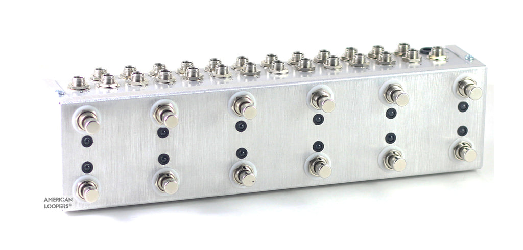 bypass loop pedal 12CH True Bypass Looper With All PREMIUM Switches (12 Loops)