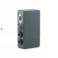 2 Way Junction (2 TRS Stereo) Pedalboard Box Patch Bay with MIDI Through And Isolated Jacks