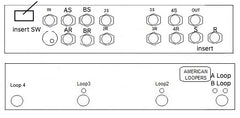 CUSTOM 4CH Looper with AB Loops and Switchable Insert.