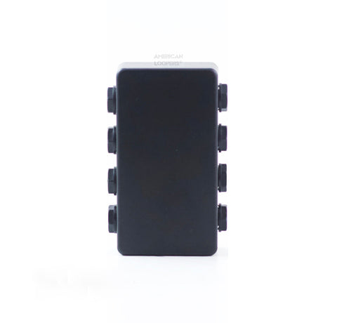 Double TRS Stereo Pedal Audition Box (With Auto Reroute) for your Pedal Board With Isolated Jacks