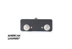 American Loopers Aux Switch (2 Button Latching) With LED (In series),AUX- AMERICAN LOOPERS - MADE IN USA