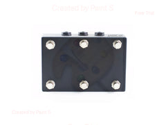 Triple Mini Tiny Strymon Favorite Switch (SIX Buttons Three Outputs)