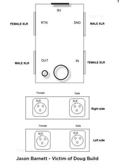 XLR Loop Signal Switcher (1CH Looper with XLR Connectors)