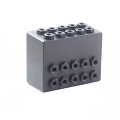 Custom 10 Way Junction Box With Isolated Jacks (Jacks on Top)