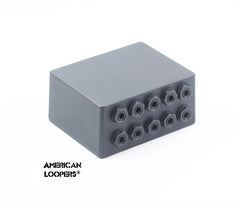 10 Way Junction Box With Isolated Jacks,Junction Box- AMERICAN LOOPERS - MADE IN USA