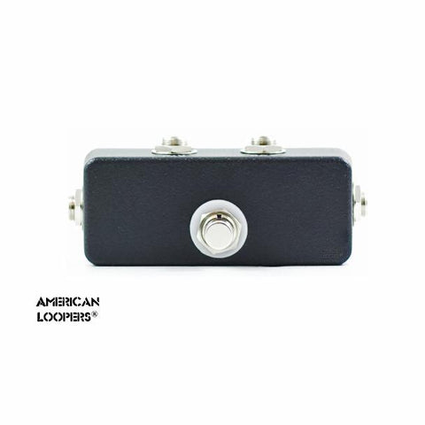 1CH Mini Model B True Bypass Looper With PREMIUM Switch (no LED) - One (1) Loop