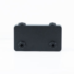 2 Way Guitar Junction Box (Jacks on Top) With Neutrik Isolated Jacks - Pedal Board Patch Bay,Junction Box- AMERICAN LOOPERS - MADE IN USA