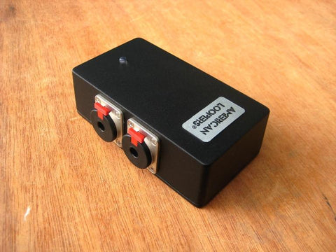 2 Way Junction Box + Tuner Out + Locking Neutrik Jacks And LED