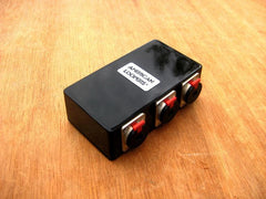 3 Way Junction Box With Locking Neutrik Jacks,Junction Box- AMERICAN LOOPERS - MADE IN USA