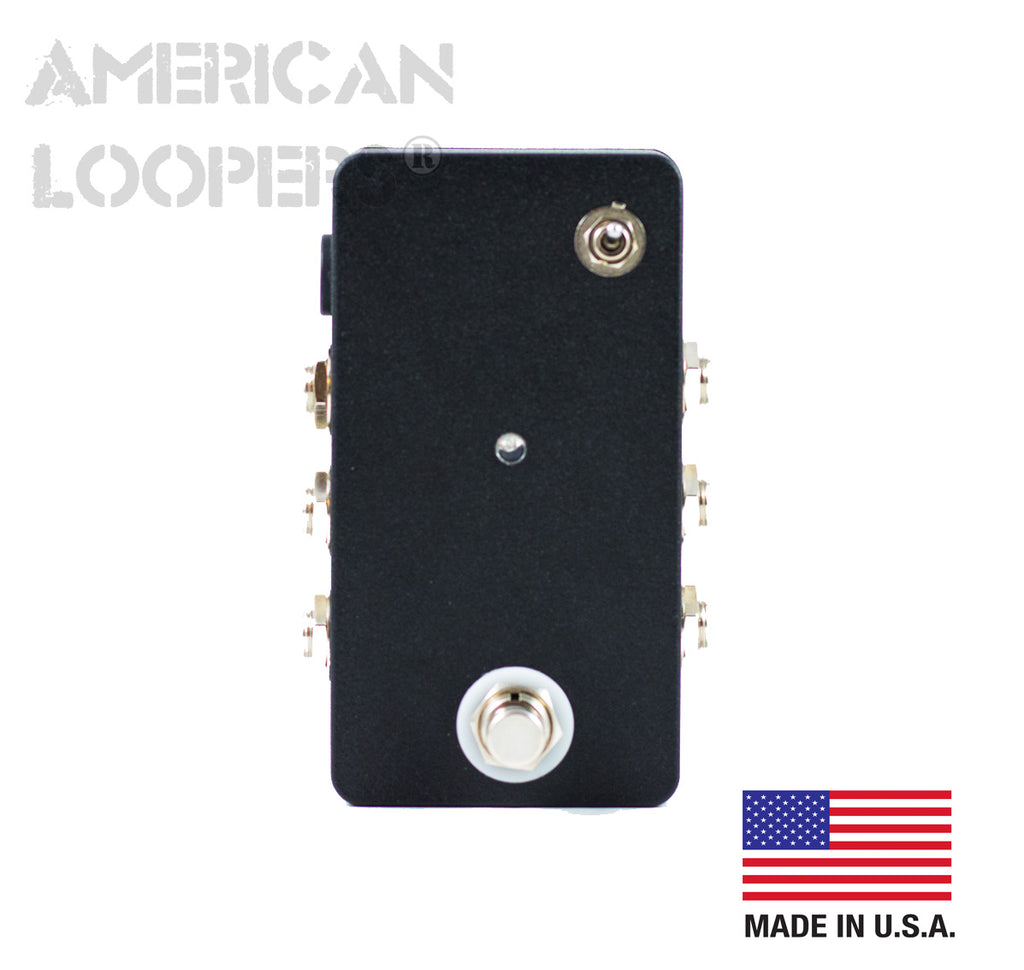 stereo mute pedal 3 Way Junction Box for your Pedalboard (Patch Bay) With Mute Switch and Toggle switch for Joint Mono or Stereo