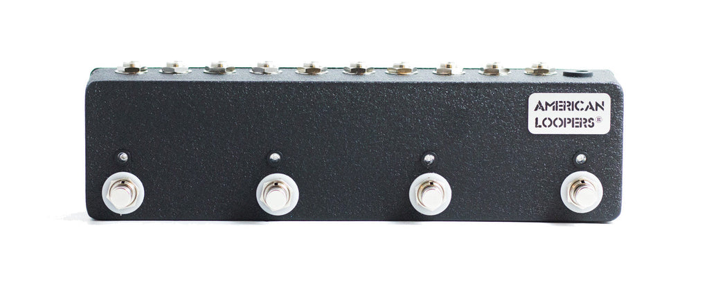 true bypass looper pedal 3CH True Bypass Looper Plus Tuner Mute With PREMIUM Switches