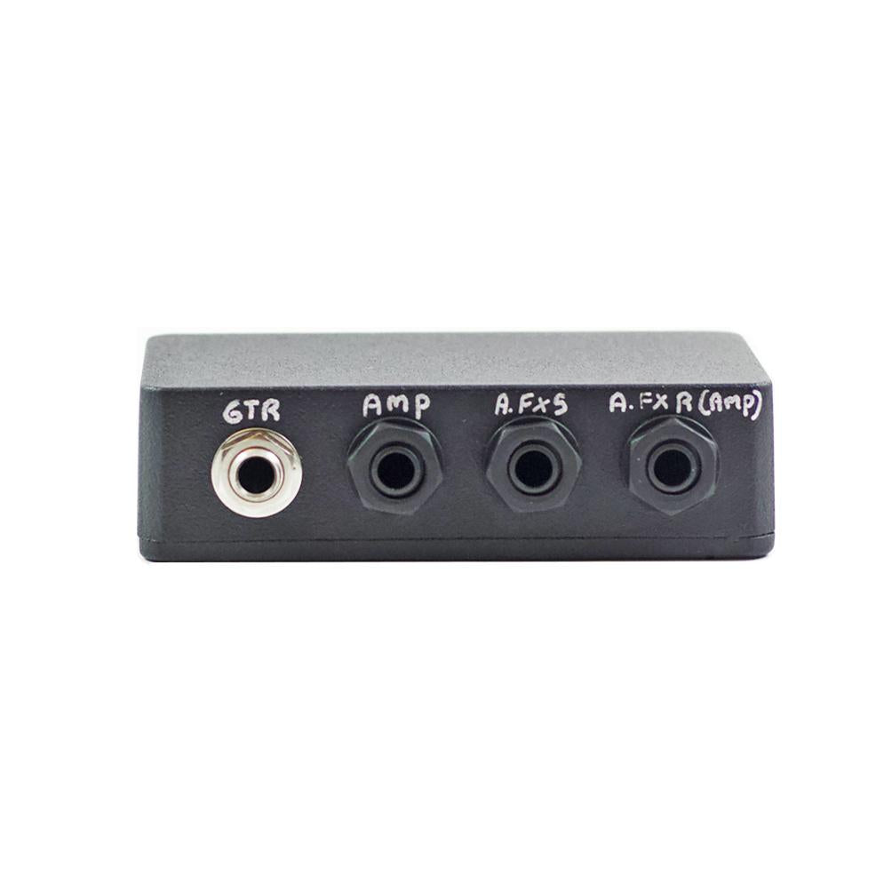 Four Cable Method (With TRS input + Auto Reroute for Series) Guitar Patchbay Interface for your Pedalboard With Isolated Jacks
