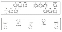 Custom 5CH VEX True Bypass Looper With PREMIUM Switches - Five (5) Loops
