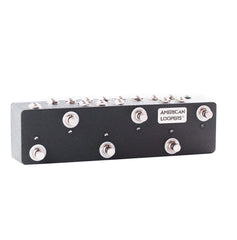 5CH Plus Amp Channel Switch With Soft-Click Demont PREMIUM Switches True Bypass Looper - Six (6) Loops (Copy)