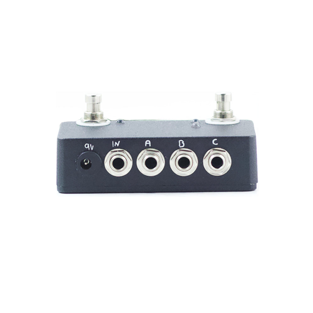 a/b/c switch pedal A/B/Y Loop Selector Combiner Guitar Switcher (Select A or B or BOTH)