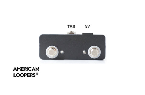 Footswitch for Fulltone Tube Tape Echo With LED and 9V Jack