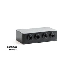 Pedal Audition Junction Box (With Auto Reroute) for your Pedalboard With Isolated Jacks,Junction Box- AMERICAN LOOPERS - MADE IN USA