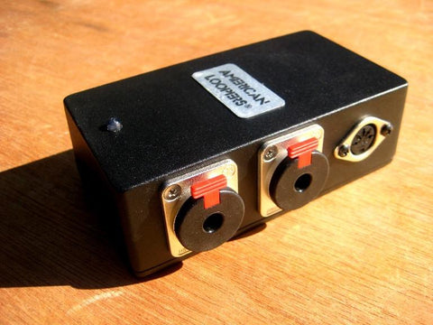 2 Way Junction Box Locking Neutrik Jacks, and MIDI Through